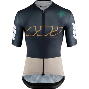 ASSOS Фланелка с къс ръкав за колоездене Assos Equipe RS Jersey Something To Say Cycling jersey - Excellence Blue - размер XXL (056-3997-0216)