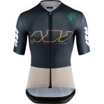 ASSOS Мъжка фланелка с къс ръкав за колоездене Assos Equipe RS Jersey Something To Say Cycling jersey - Excellence Blue - размер XXL (056-3997-0216)