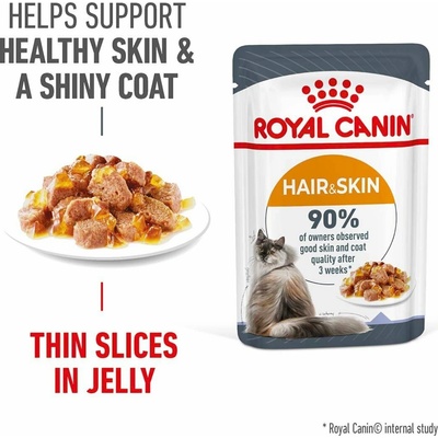 ROYAL CANIN Intense Beauty v želé pro krásnou srst 48 × 85 g