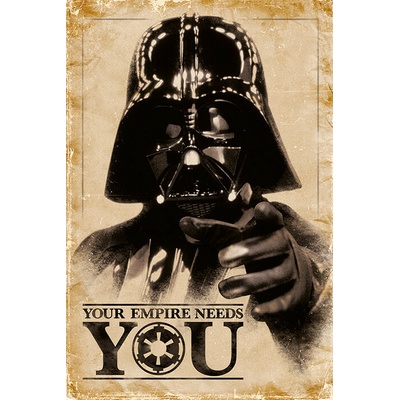 Plagát, Obraz - Star Wars - Empire Needs You | Exkluzívny reprint, 61 × 91.5 cm