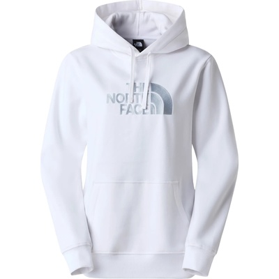 The North Face Дамски суичър The North Face Women's Drew Peak Pullover Hoodie - White / Frost Grey - размер XS (117-2651-1011)
