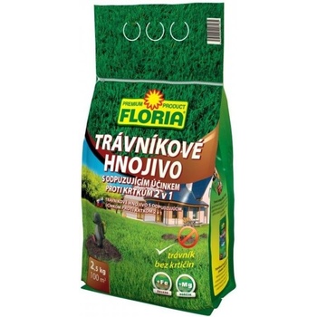 Agro Floria Základní trávníkové hnojivo 2,5 kg