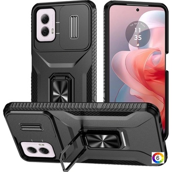 Motorola Moto G Power (2024) Удароустойчив Ring Holder/ Sliding Camshield Holder Калъф и Протектор