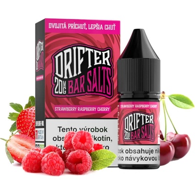 Juice Sauz Drifter Bar Salts Strawberry Raspberry Cherry 10 ml 20 mg