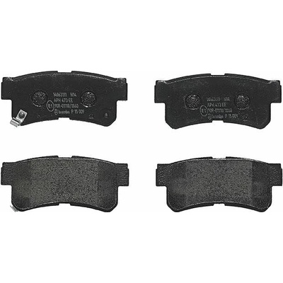 Sada brzdových platničiek kotúčovej brzdy BREMBO P 15 009
