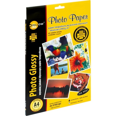 Fotopapír pro laser.tisk A4 200g 20ks lesklý 150-1378
