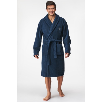 MEN-A Топлещ памучен халат MEN-A Terry дълъг (MterryshawlEG_zup)