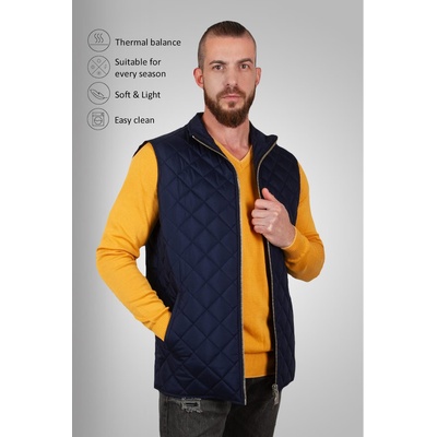 N-STAR Мъжки елек - Тъмно син 2081486 (262832_Тъмно син)