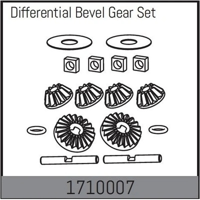 Absima Differential Bevel Gear Set