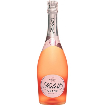 Hubert Grand Rosé Medium Dry 12% 0,75 l (čistá fľaša)