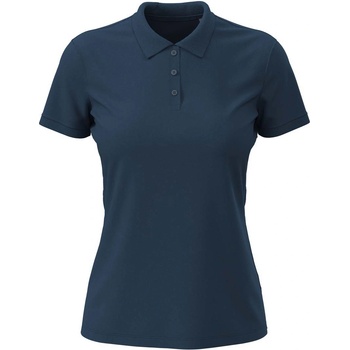 Stedman lux polo st9160 / Дамска поло риза - тъмносиня m (st9160navm)