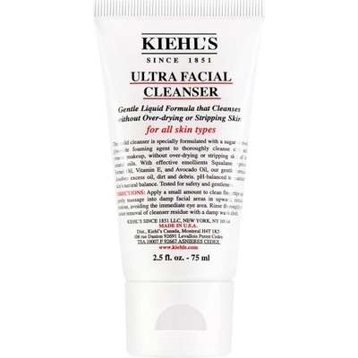 Kiehl's Ultra Facial Cleanser лек почистващ гел за всички типове кожа на лицето 75ml
