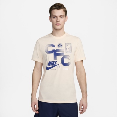 Nike Тениска Nike Chelsea Futura T-shirt Adults - Beige