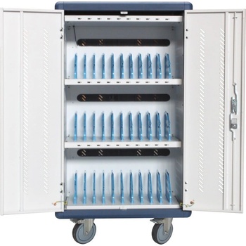TECHLY I-CABINET-30DUTY Шкаф за зареждане за 30 таблета 30 USB порта 5V 30 AC контакта (I-CABINET-30DUTY)