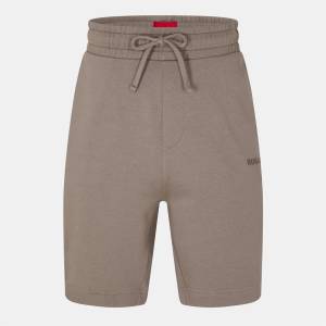 Hugo Къси панталони Hugo Mens HUGO Bodywear Sporty Logo Shorts with Logo Tape Detail - Beige