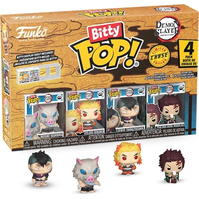 Funko Комплект мини фигури Funko Bitty POP! Animation: Demon Slayer - 4 Pack (Series 3) (111519)