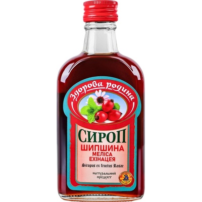 Zdorova rodyna Sirup šipek medunka echinacea 200 ml