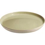 Emile henry (Франция) Керамична чиния emile henry salad plate салатена - цвят бледозелен и екрю (eh 8921-m0)