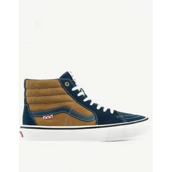 Vans x Dane Reynolds Skate Sk8-Hi Shoes Navy/Brown