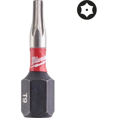Milwaukee 4932471579 bit TORX BO9 s otvorem, 25mm IMPACT DUTY, torzní zona