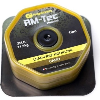 RidgeMonkey šnúra RM-Tec Lead Free Hooklink 10m 25lb Camo