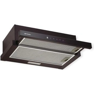 Pyramis Телескопичен абсорбатор за вграждане - 60 см, Pyramis BLACK GLASS (174030001)