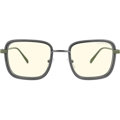 GUNNAR Геймърски очила GUNNAR Fallout Vault 33 Gunmetal/Olive - Clear (GUN-FAL-05509)