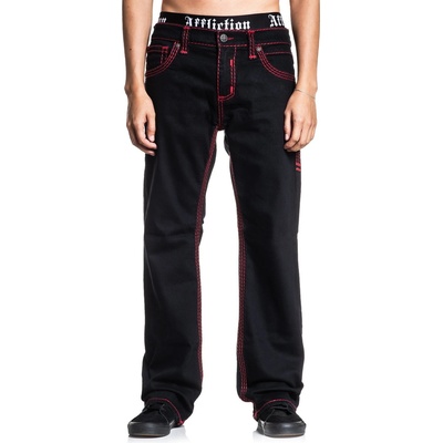 AFFLICTION мъжки панталон affliction - cooper - black- reg black - 110bc306r-bk