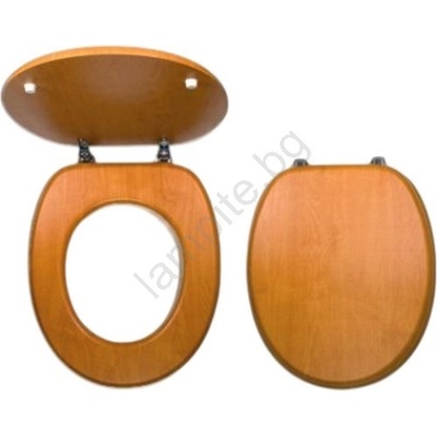 FERRO - Тоалетно седало от mdf с орехов декор (nr0172)