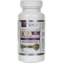 Wish Pharmaceutical Vitamin K2 MK-7 Natto 100 μg 120 tabliet