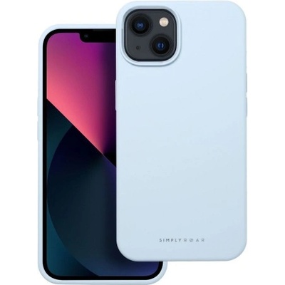 Apple Силиконов калъф кейс ROAR case CLOUD SKIN за iPhone 13 / iPhone 14, Син