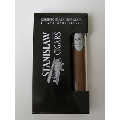 STANISLAW ROBUSTO BLACK LINE GLASS 3 ks