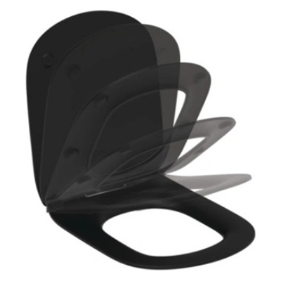 Ideal standart ТОАЛЕТНА СЕДАЛКА tesi t5522v3 ЗАБ. ПАДАНЕ ЧЕРЕН МАТ (t5522v3)