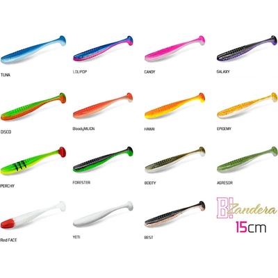 DELPHIN Zandera UVs 15cm Mix 5ks