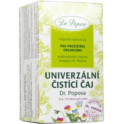 Dr.Popov Čaj univerzální čistící 20 x 1,5 g