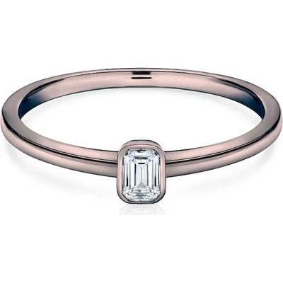 SAVICKI Годежен пръстен Pure: черно злато, диамант