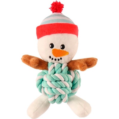 Huhubamboo vánoční sněhulák s uzlem 20 cm