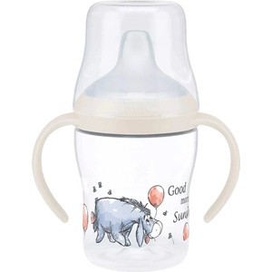 Nuk Бебешко шише NUK Perfect Match - С накрайник за сок, TC, РР, 150 ml, Disney, Йори (10215392) - ozone