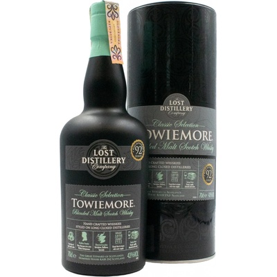 Lost Distillery Towiemore 43% 0,7 l (tuba)