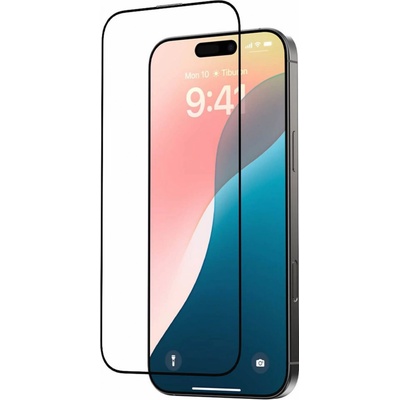 Picasee 3D ochranné tvrzené sklo s rámečkem pro Apple iPhone 16 Pro - černé 435011 – Zboží Živě