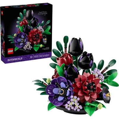 LEGO® Botanicals 11513 Aranžmá s tmavými květy
