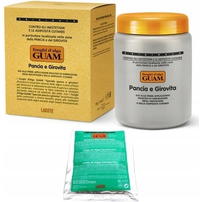 Deadia Cosmetics bahenní zábal na břicho a pas Guam 1000 g