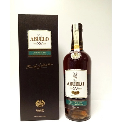 Ron Abuelo XV Oloroso Cask Finish 40% 0,7 l (kazeta)