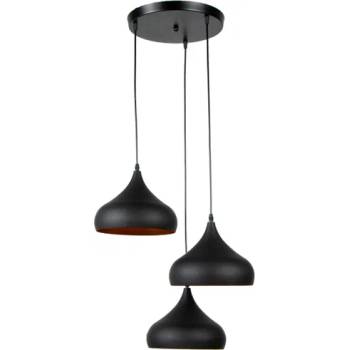 Image 1 of ПОЛИЛЕЙ 7558-3 e27 3x40w АЛУМИНИЙ ЧЕРЕН--- (163954)