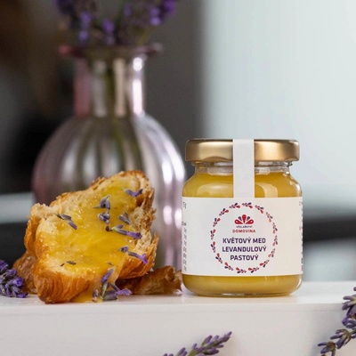 Včelařství Domovina Květový med levandulový pastový 75 g