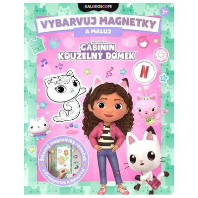 Gábinin kouzelný domek Vybarvuj magnetky