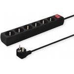 SAVIO LZ-04 SAVIO LZ-04 Surge protection power strip 6 sockets 5m