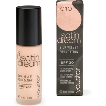 Youstar Satin Dream Foundation Фон дьо тен флуид 35ml