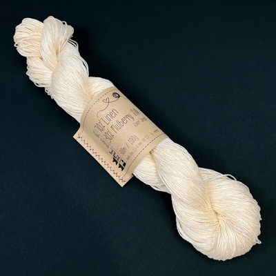 MMboutique 70% Linen 30% Mulberry Silk Sport weight 300 m