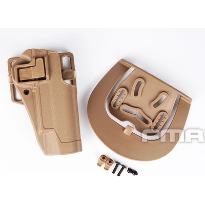 FMA opaskové CQC Serpa Holster Colt M1911 pravé Písková